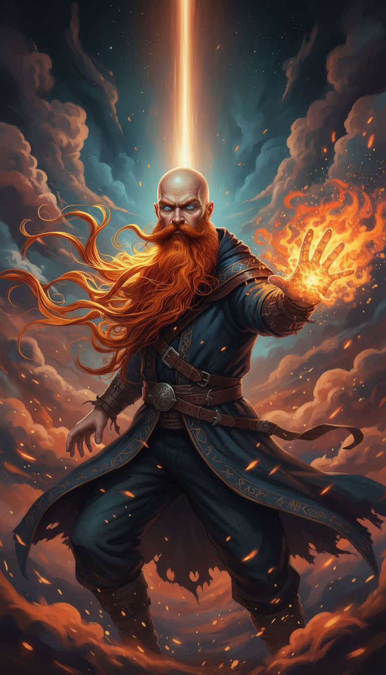 A magnificent wizard