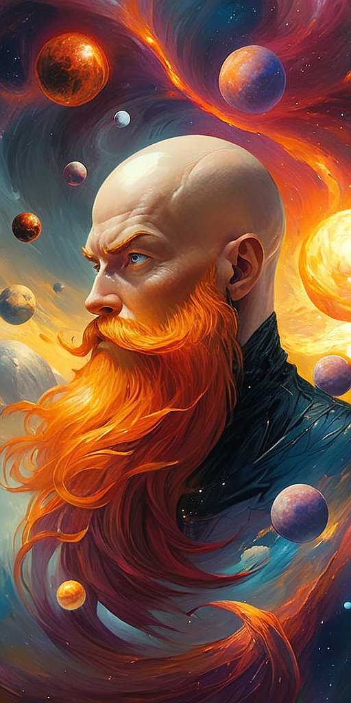 Space portrait